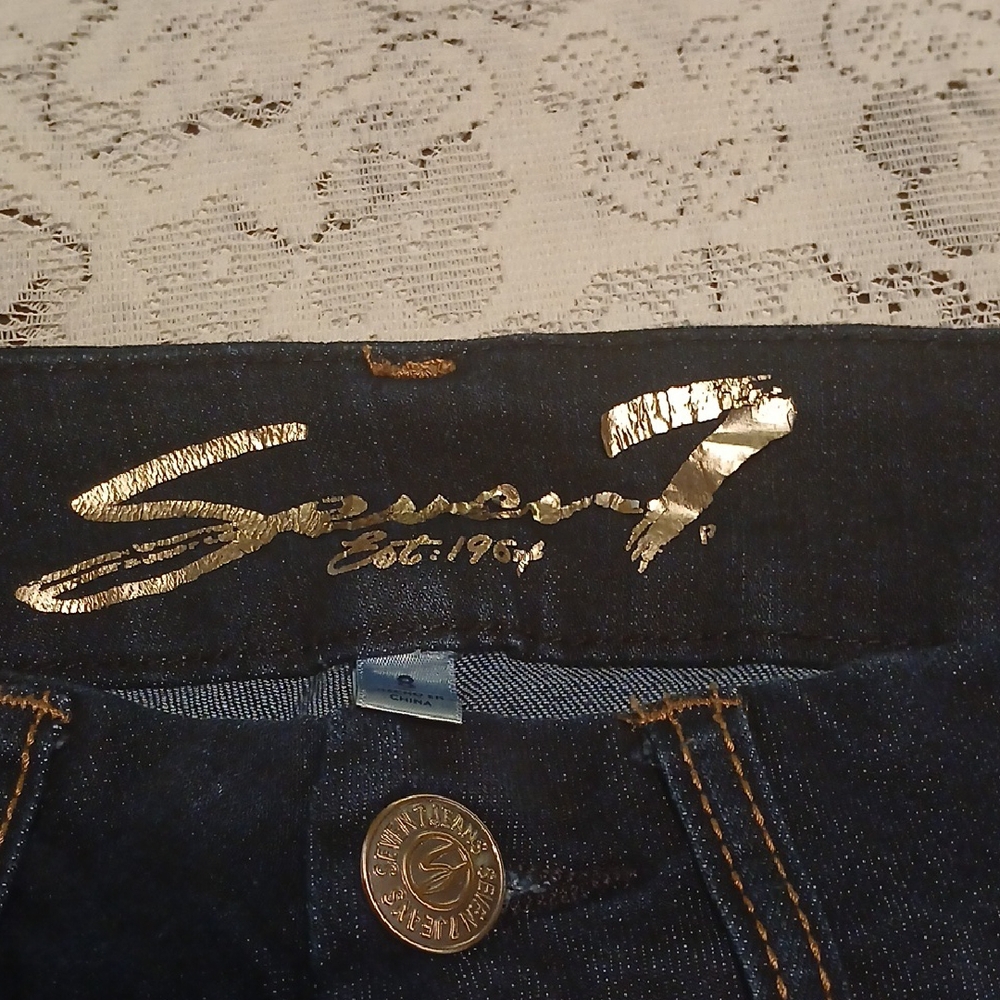 Seven7 Women's Deep Indigo Jeans